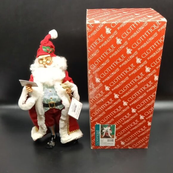POSSIBLE DREAMS CLOTHTIQUE SANTA'S LETTERS Department 56 - Picture 1 of 8
